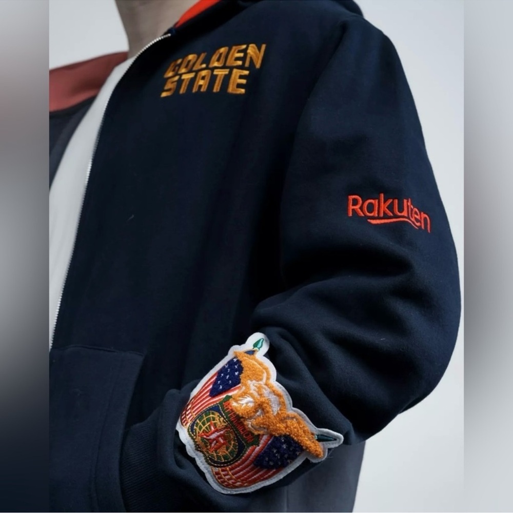 Golden State Warriors Navy Jacket
